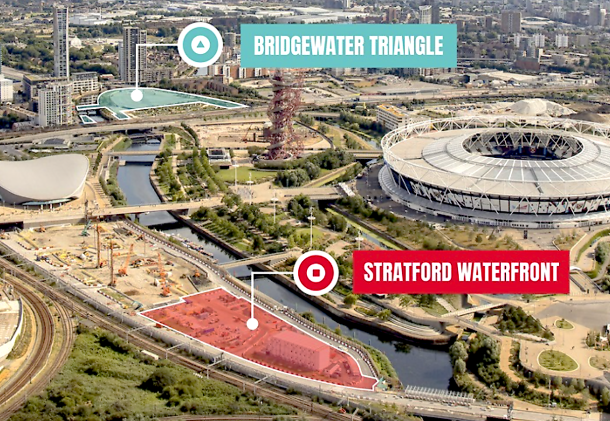 Key vacant waterfront sites to be developed in Queen Elizabeth Olympic Park