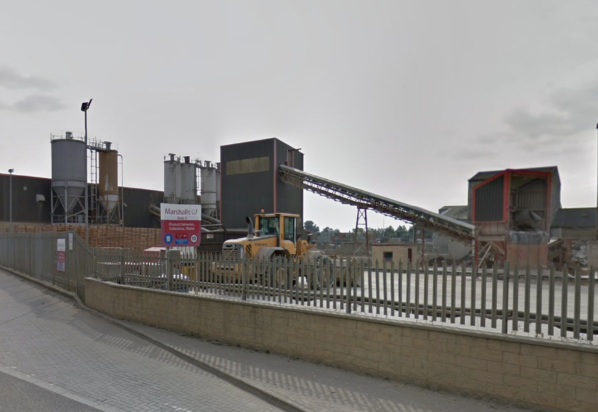 Existing block plant in St Ives near planned new factory