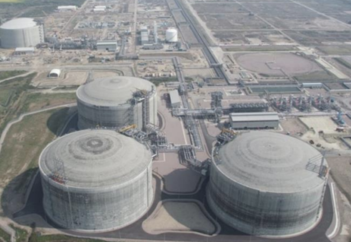 The new LNG tank will be similar in design to the three completed over a decade ago