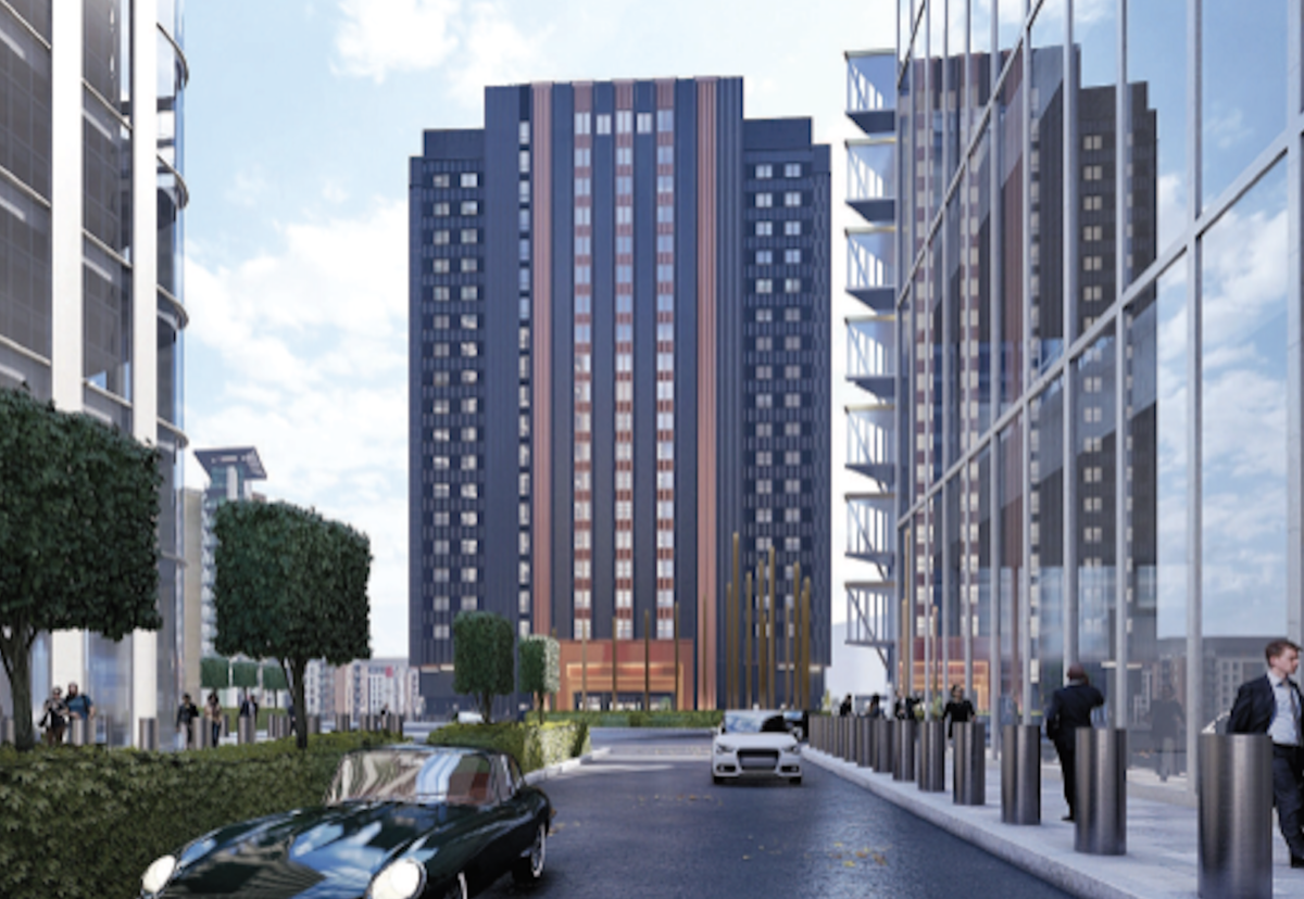 Proposed 20-storey Locke aparthotel