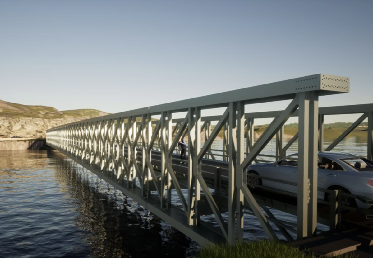 Mabey's Delta bridge design offers clear spans up to 100m