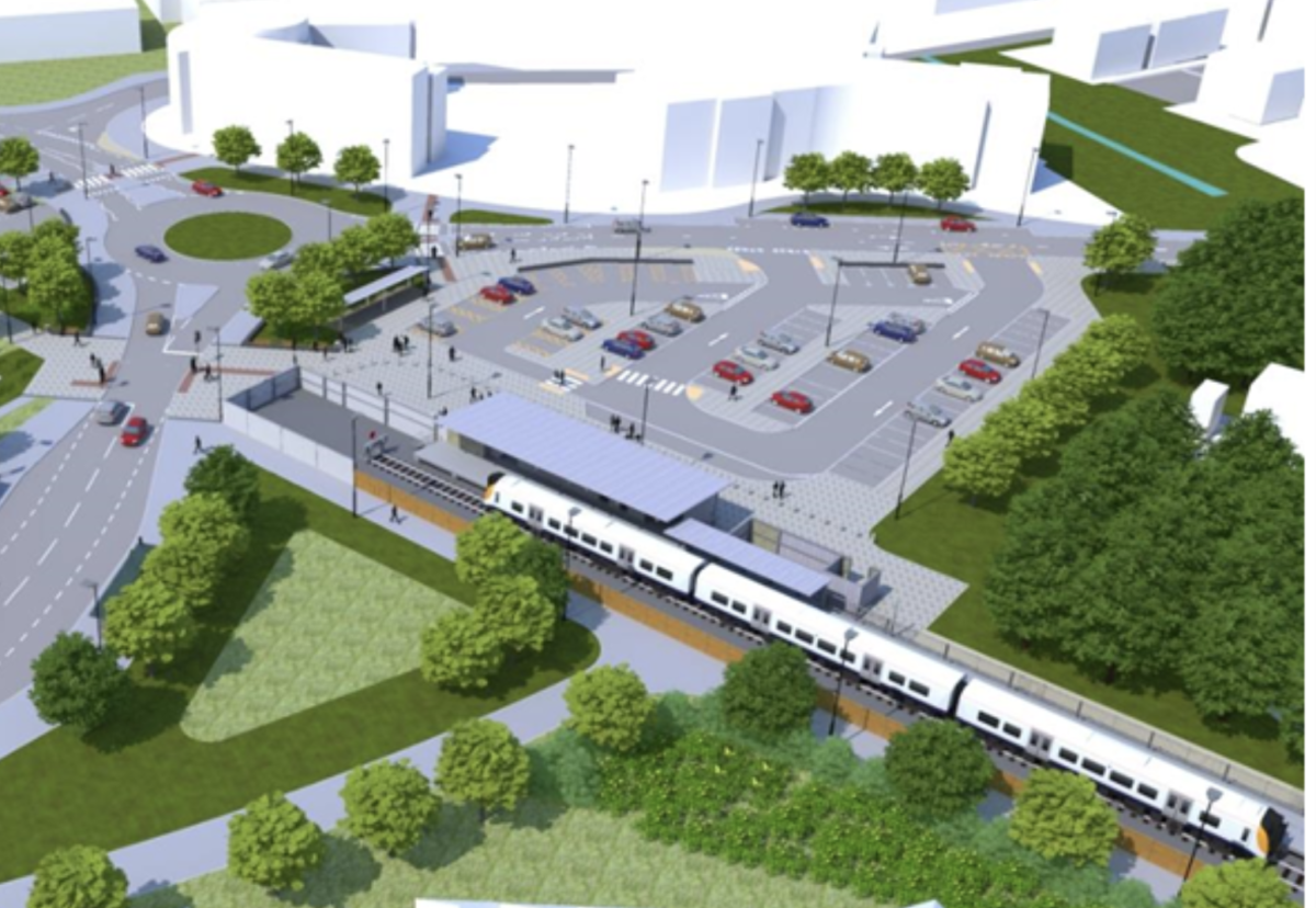 The Portishead rail branch line will see two new stations at Portishead and at Pill