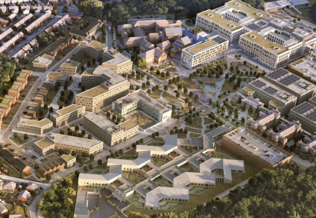 North Manchester General Hospital redevelopment plan