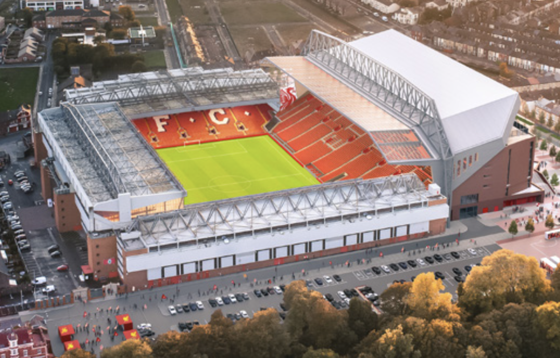 Go-ahead for Liverpool £60m Anfield Road stand