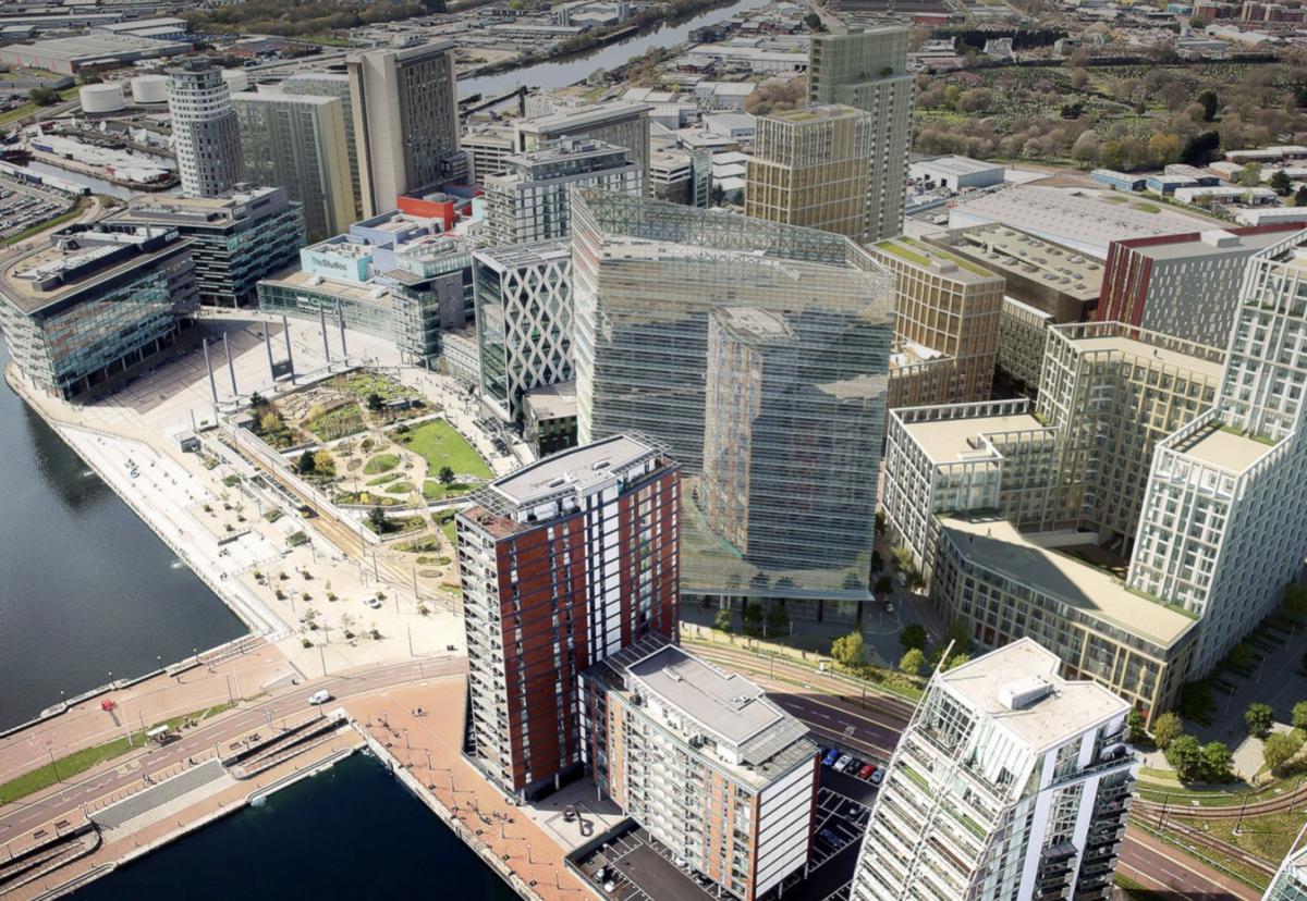How MediaCity will look when phase two buildings are finished