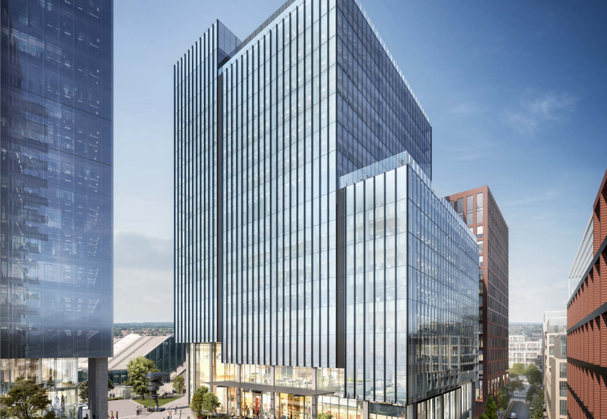 Architect Callison RTKL UK designed the 18 storey office block