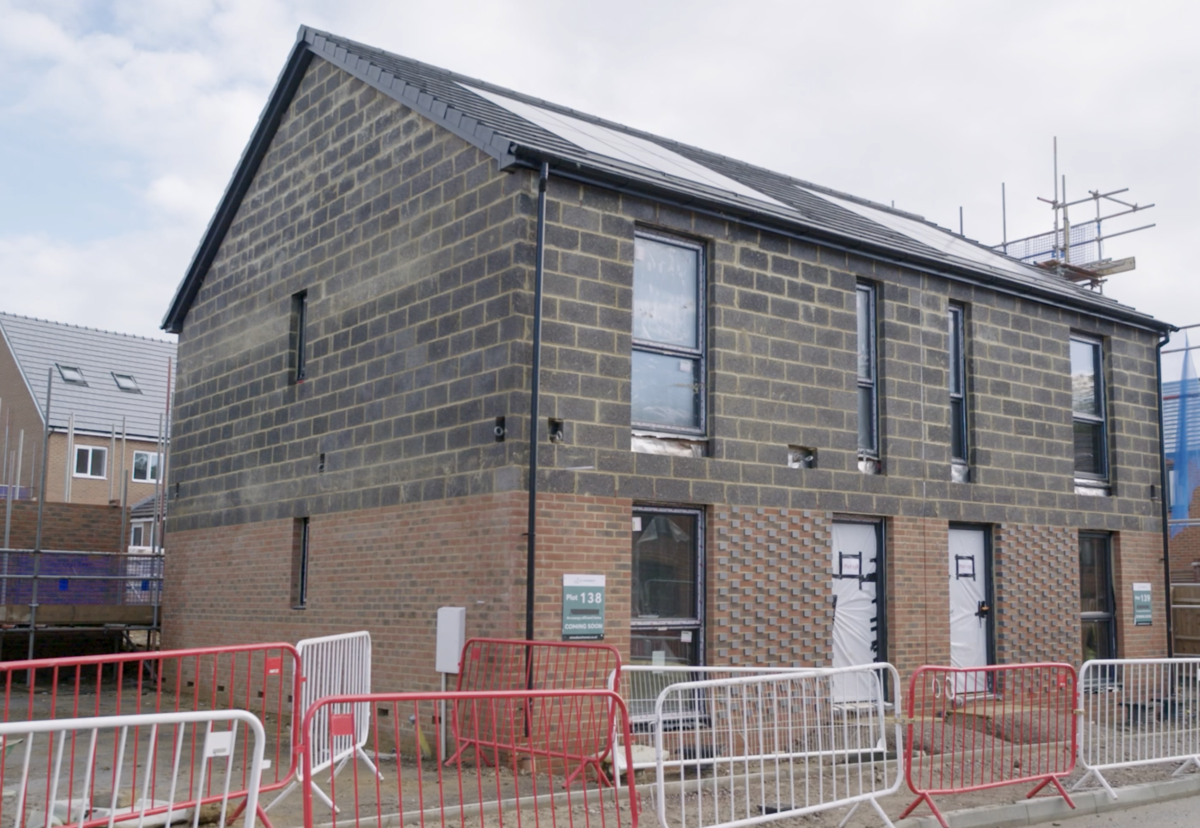 Final part of the build phase of the St Modwen homes will be complete early this year, with results from the trial due over the course of 2022.
