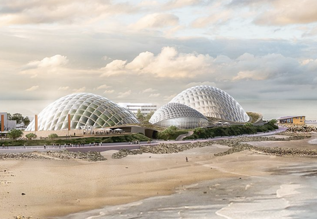 Ambitious plans to build a £125m northern version of Cornwall’s Eden Project on Morecambe Bay’s seafront get vital funding boost