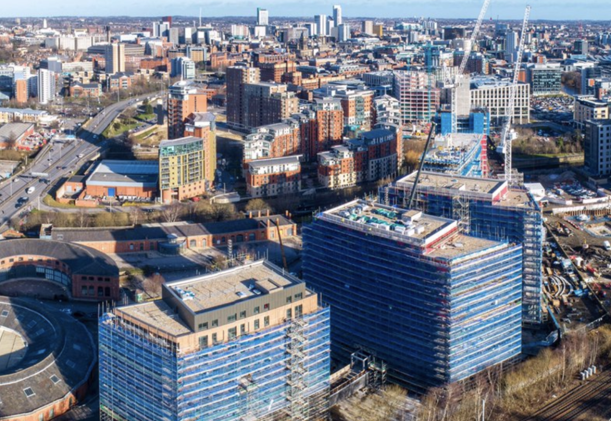 Leeds skyline. Pic courtesy: ARC Aerial Imaging