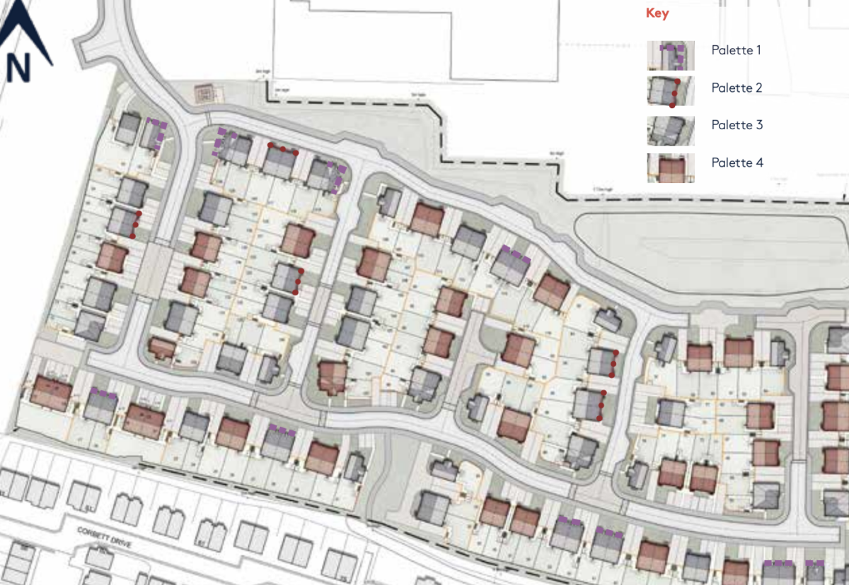 The Flanshaw development includes a combination of houses, flats and bungalows, ranging from one to four-bedrooms.