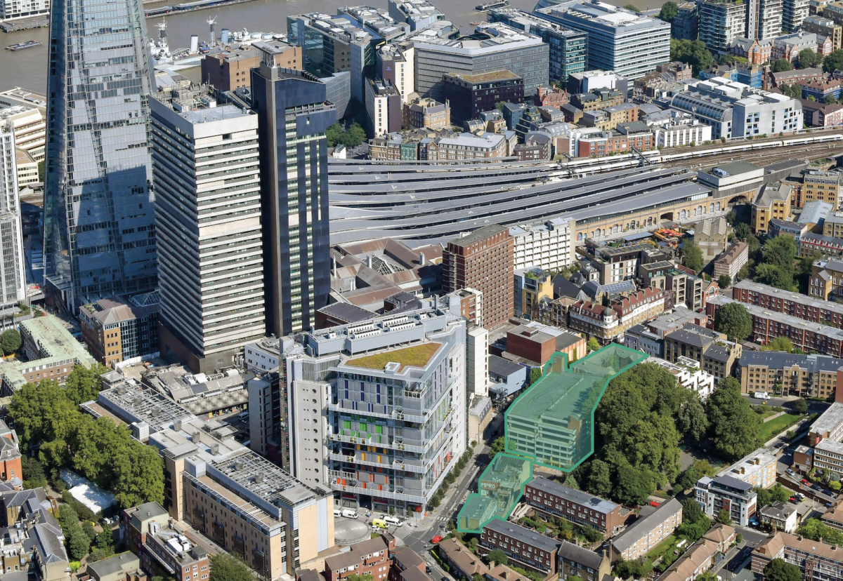 Site for three new buildings to create health innovation cluster next to Guy's Hospital