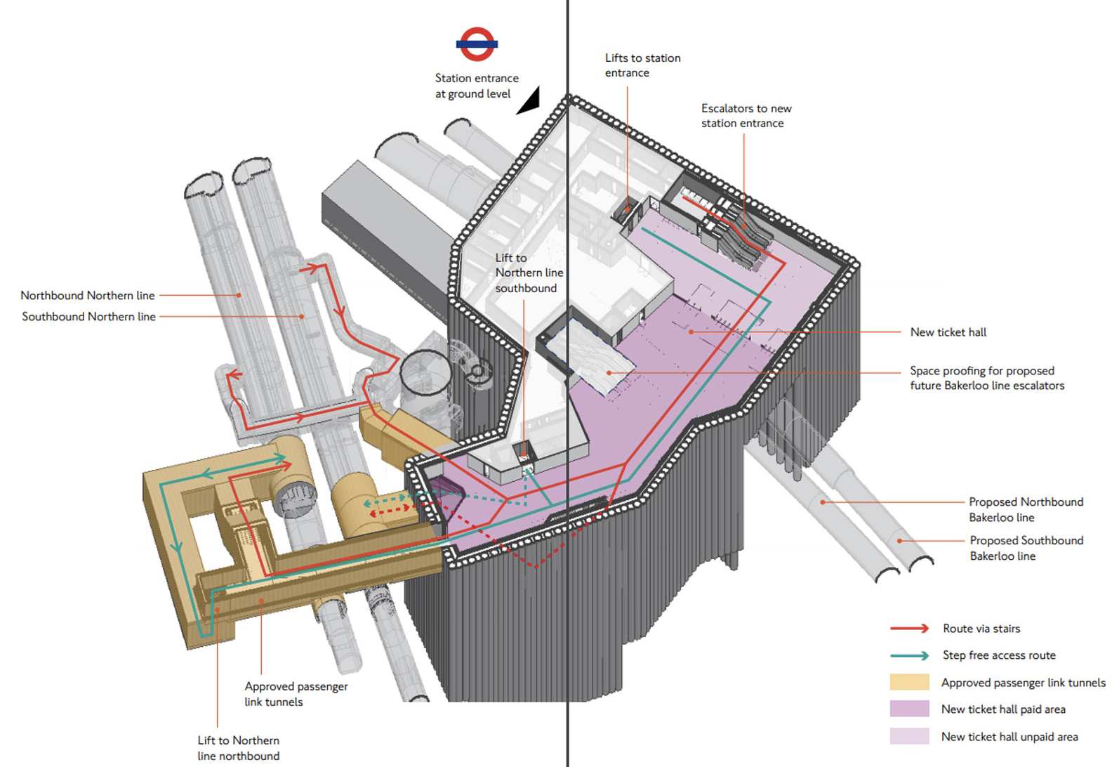 Bid race for tunnels on Â£150m Tube station upgrade