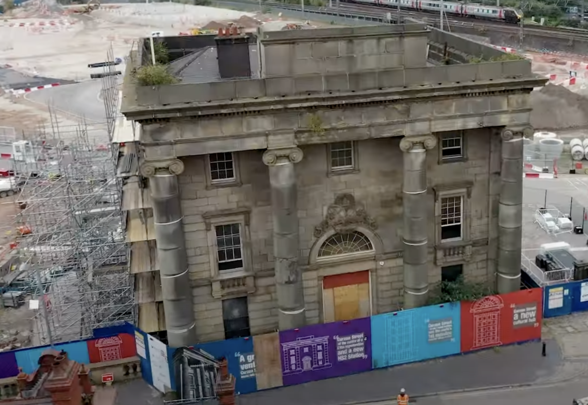 Curzon Street Station is one of the world’s oldest surviving pieces of monumental railway architecture