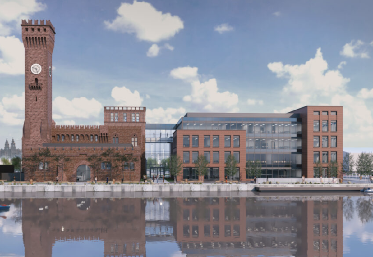 A 60,000 sq ft facility will be built around the Grade II-listed 19th century hydraulic tower building