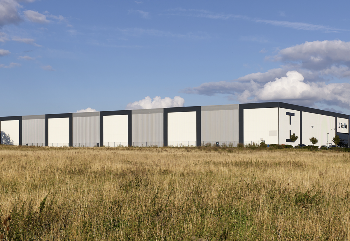 The Corby factory is the size of 11 football pitches