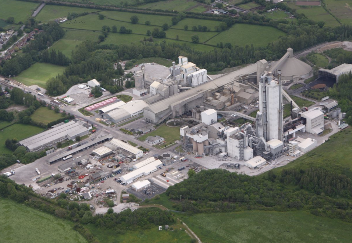 Hanson’s Padeswood cement works in Flintshire