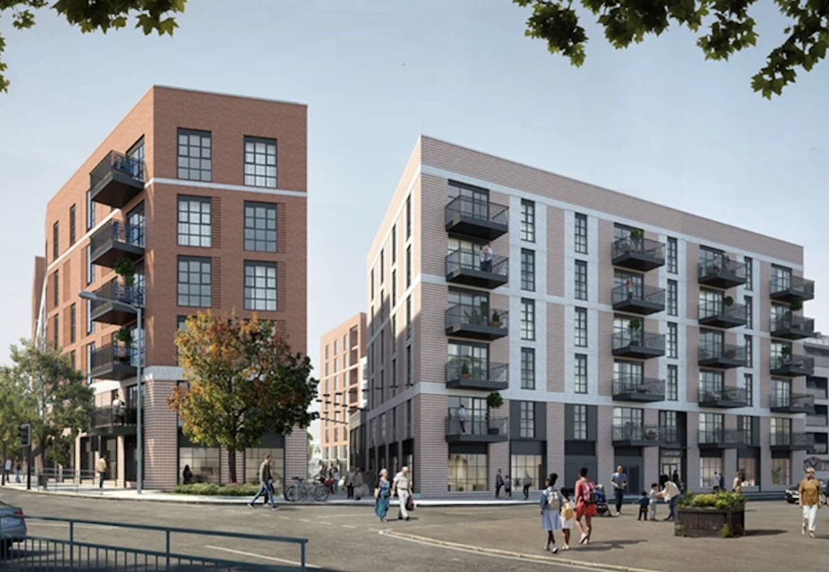 The scheme, designed by PRP, will be home to 196 apartments for people of retirement age to buy or rent their home.