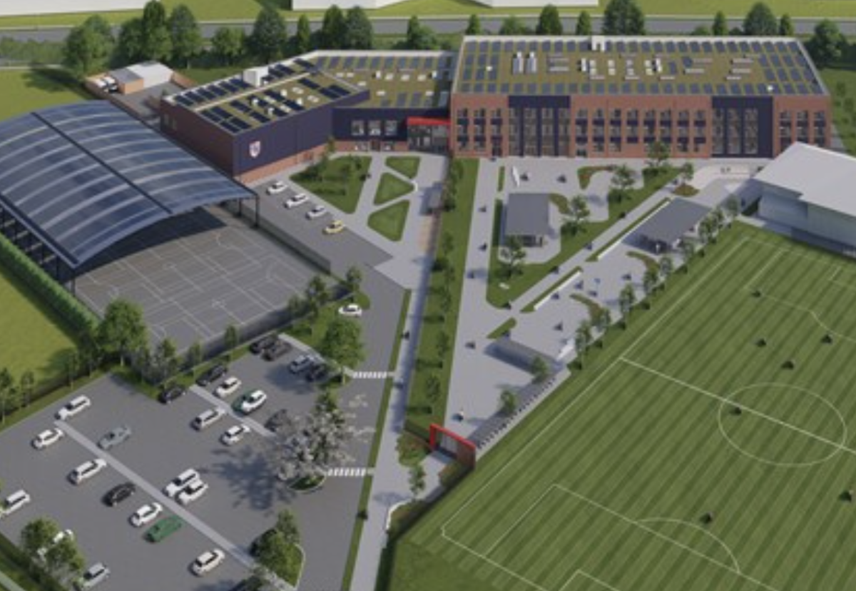 Planned new Deyes High School