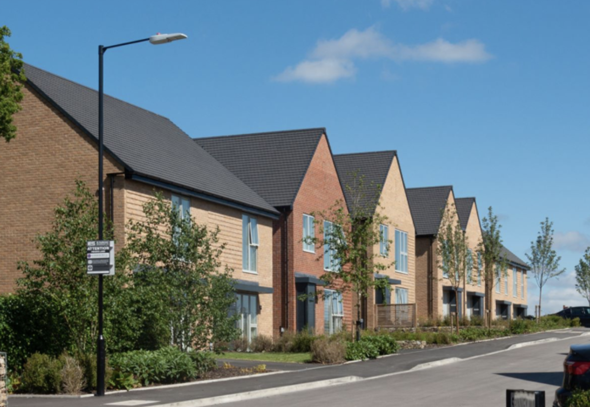 Homes available will range from two to four-bed properties, all with private gardens.