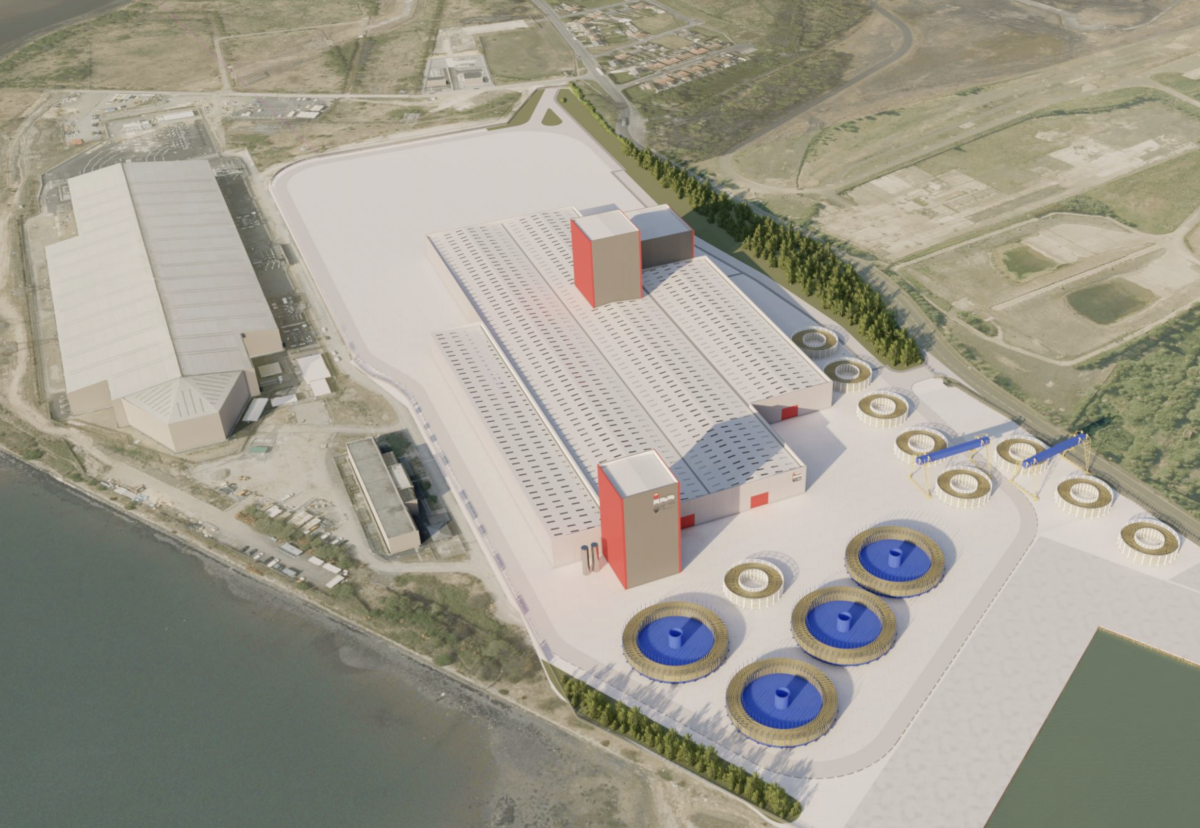 Planned subsea cable manufacturing plant at Cambois site
