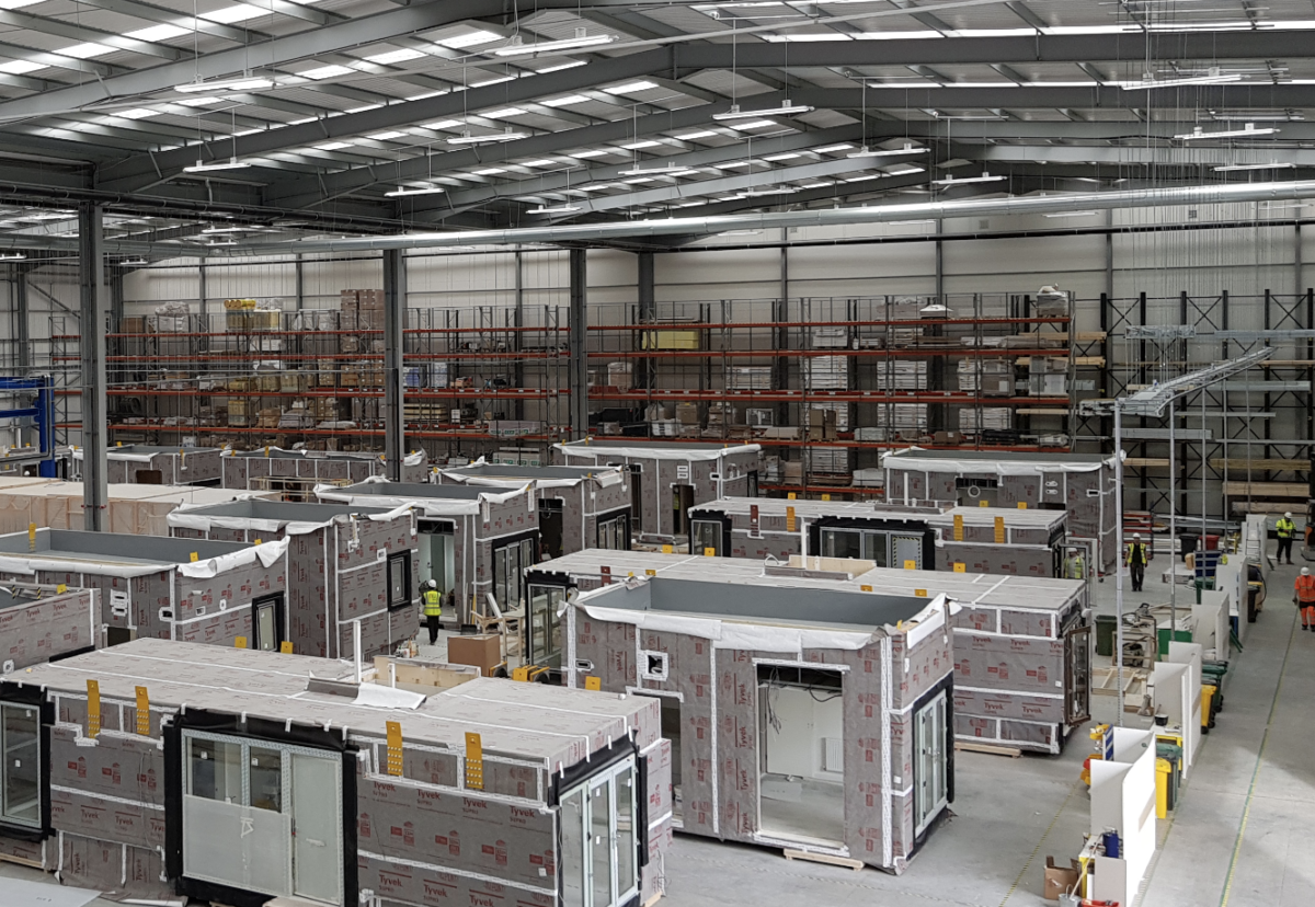 Basildon modular factory