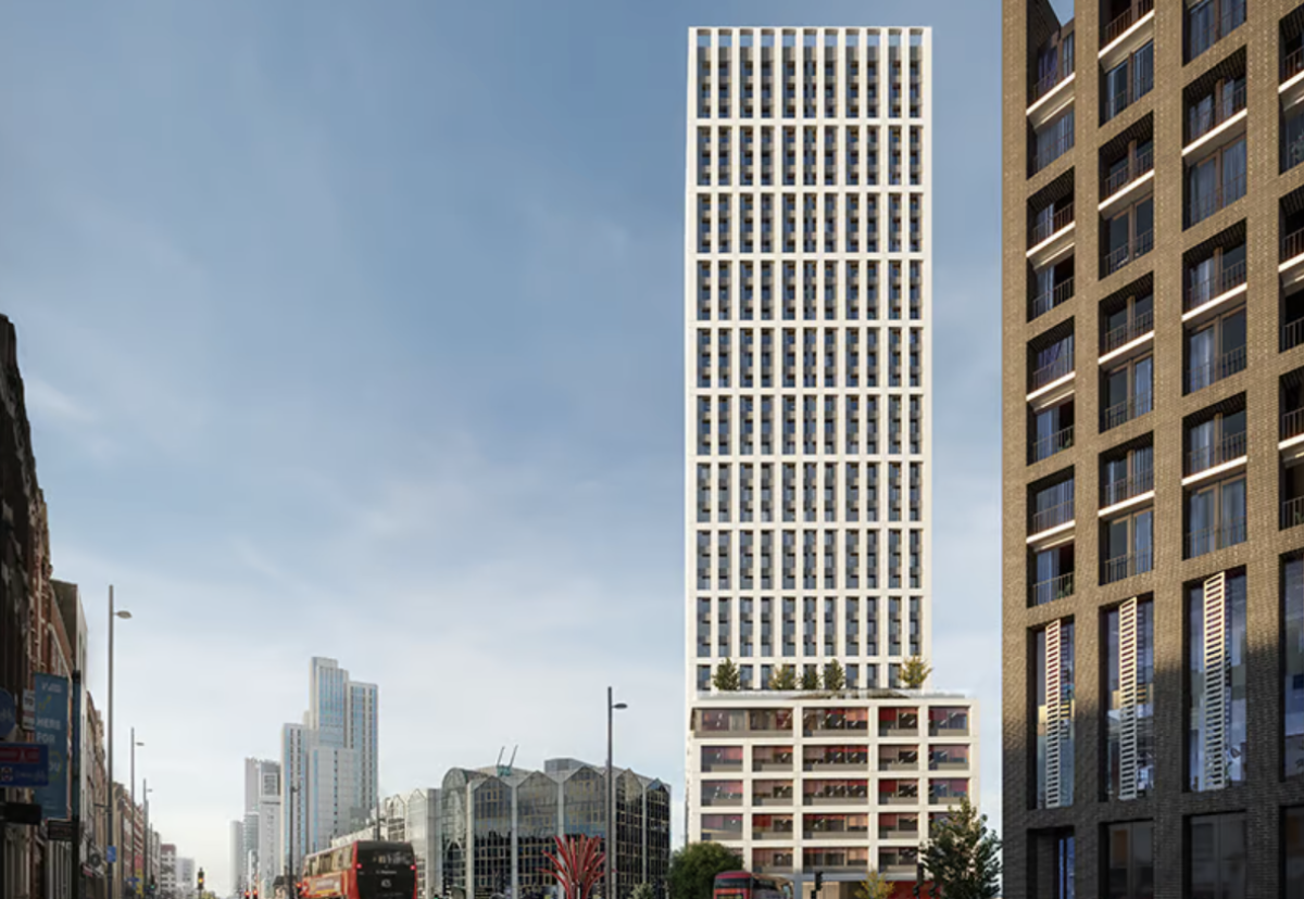 Unite Stratford scheme designed by architect AHMM