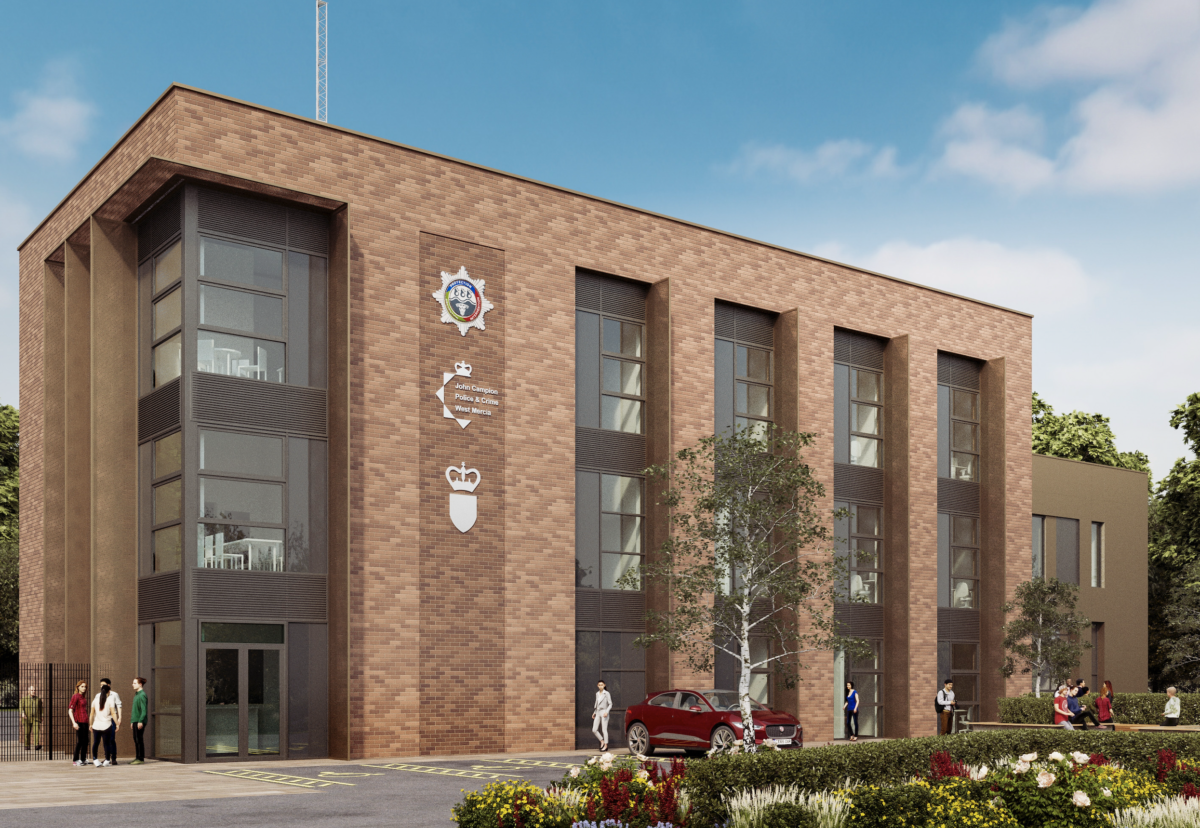 Bond Bryan Architects designed the new police and fire hub