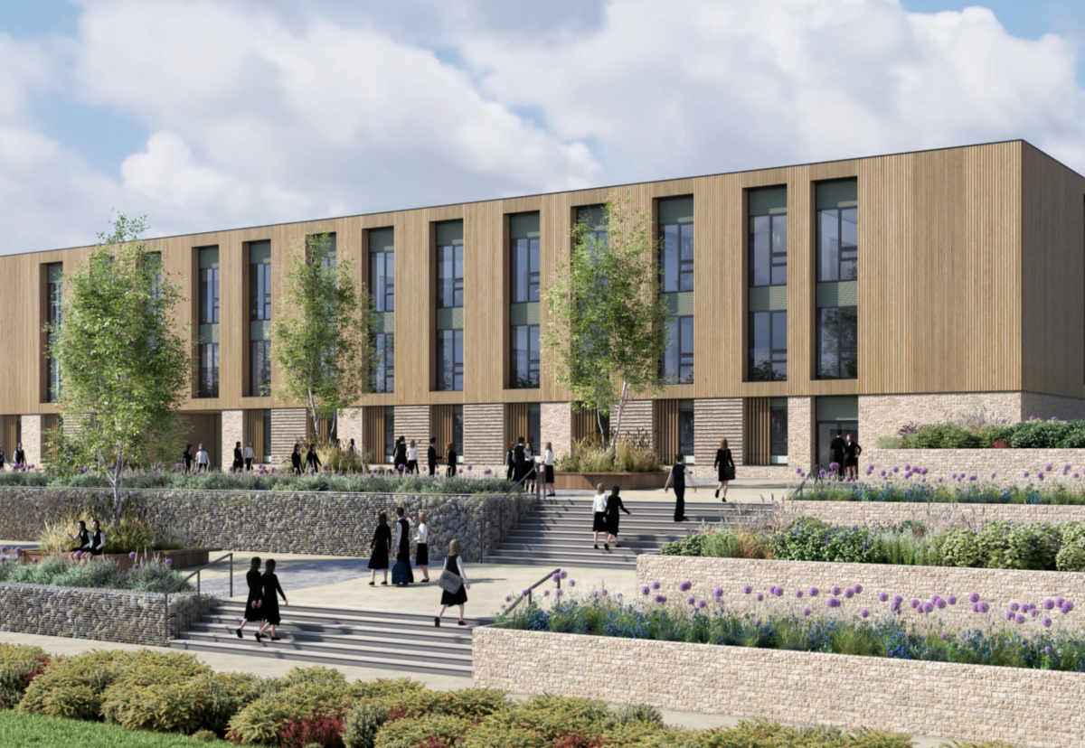 New school has been designed by architect Corstorphine & Wright