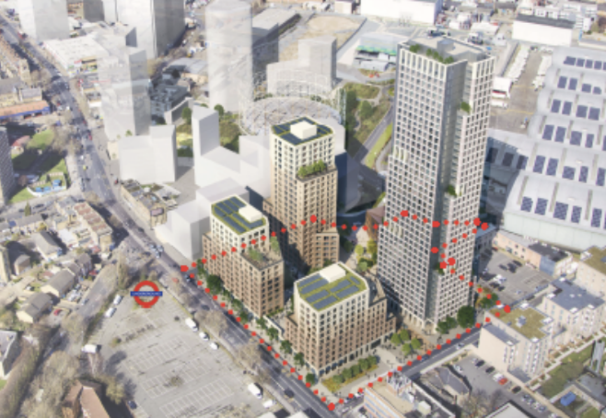 Previously planned 747-759 Old Kent Road and 765-775 Old Kent Road development consisting of flats revised