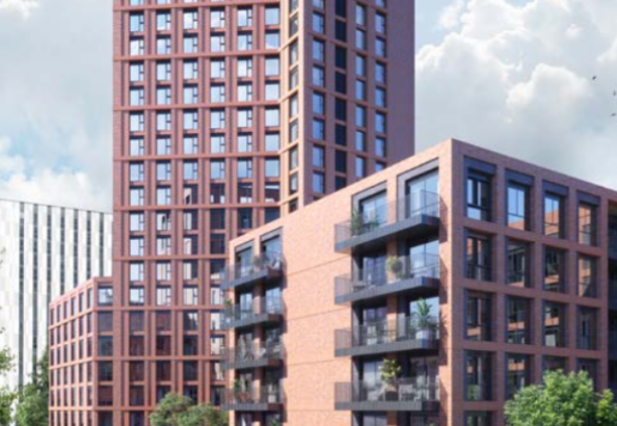 The £46m Lancaster Wharf residential development in Birmingham