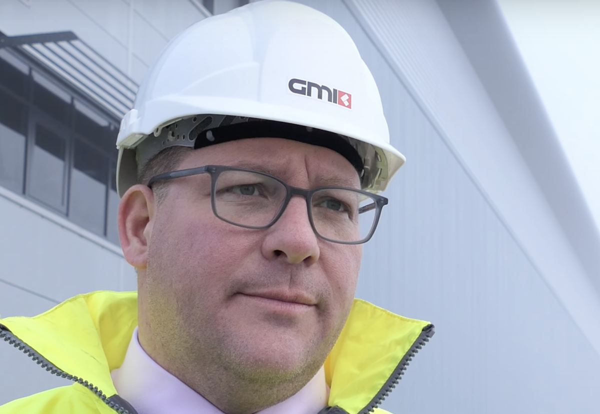 Lee Powell, CEO GMI Construction, has ambitions to take the business to £800m revenue