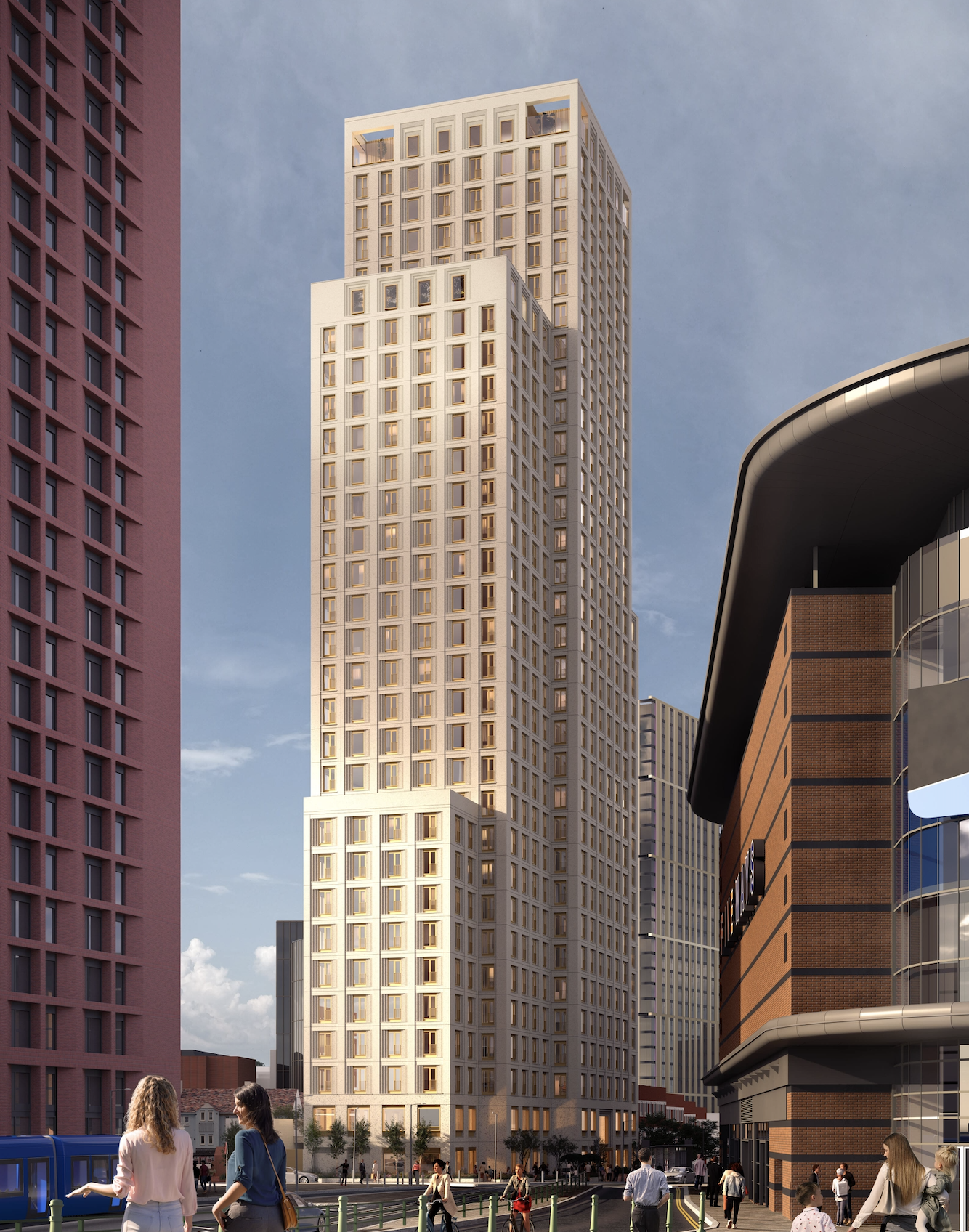 Birmingham Broad Street 33-storey tower approved