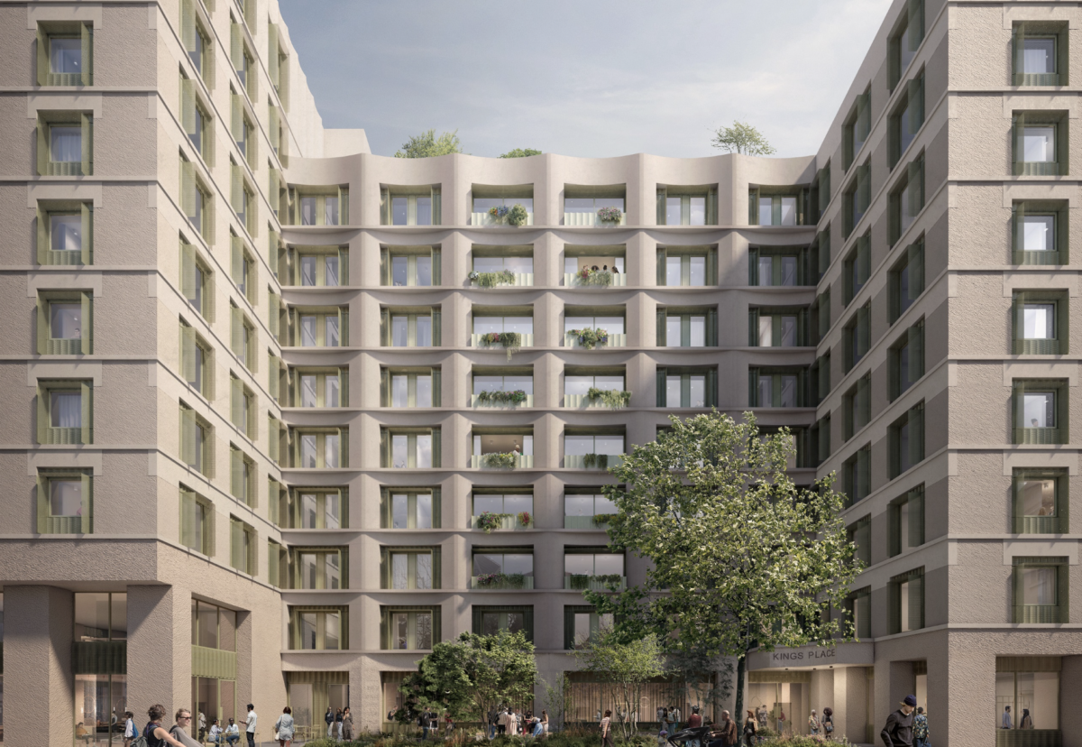 King's Place student scheme replaces previous planning for a hotel and flats
