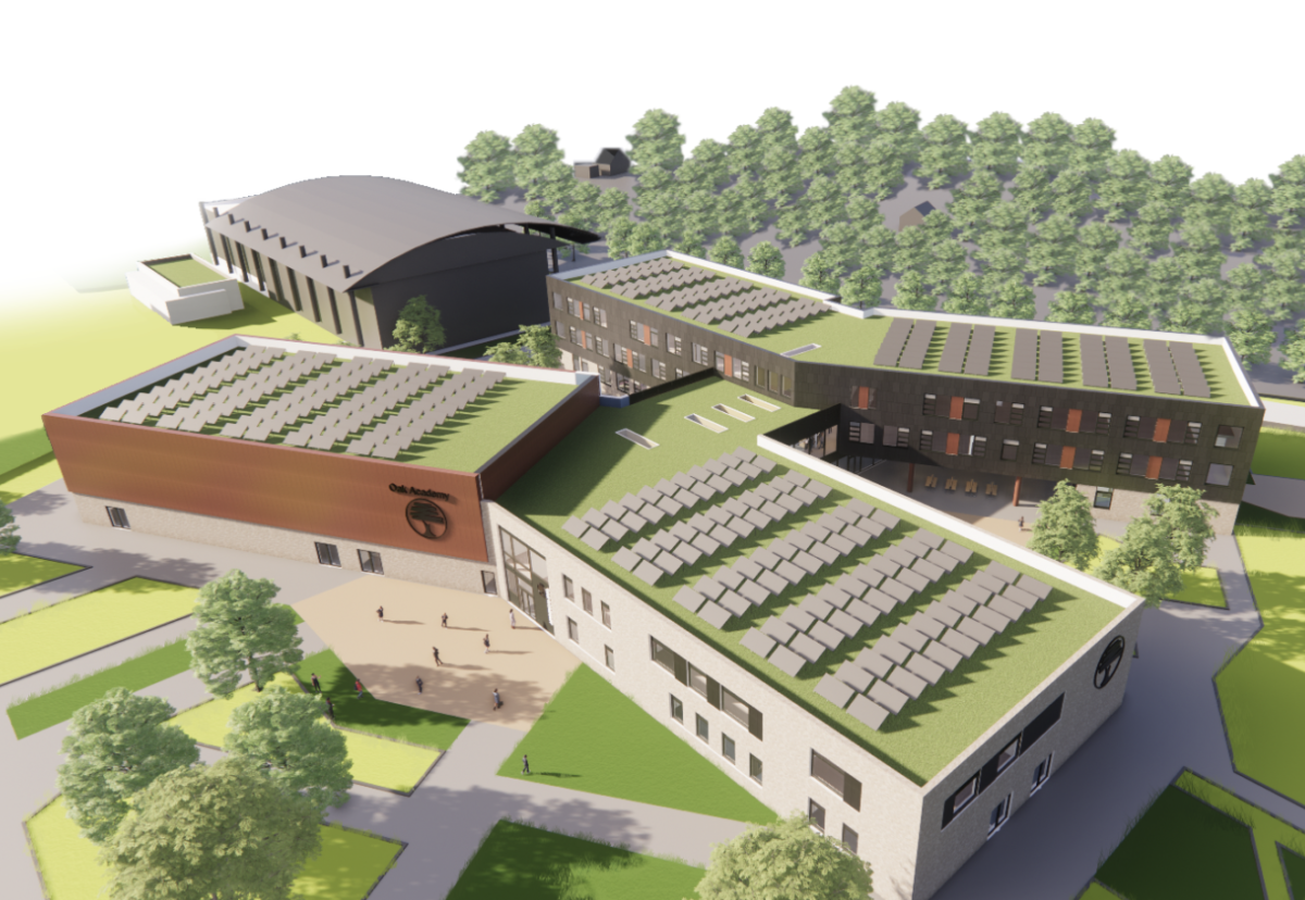 Oak Academy in Bournemouth is designed using Kier’s kSchool design platform