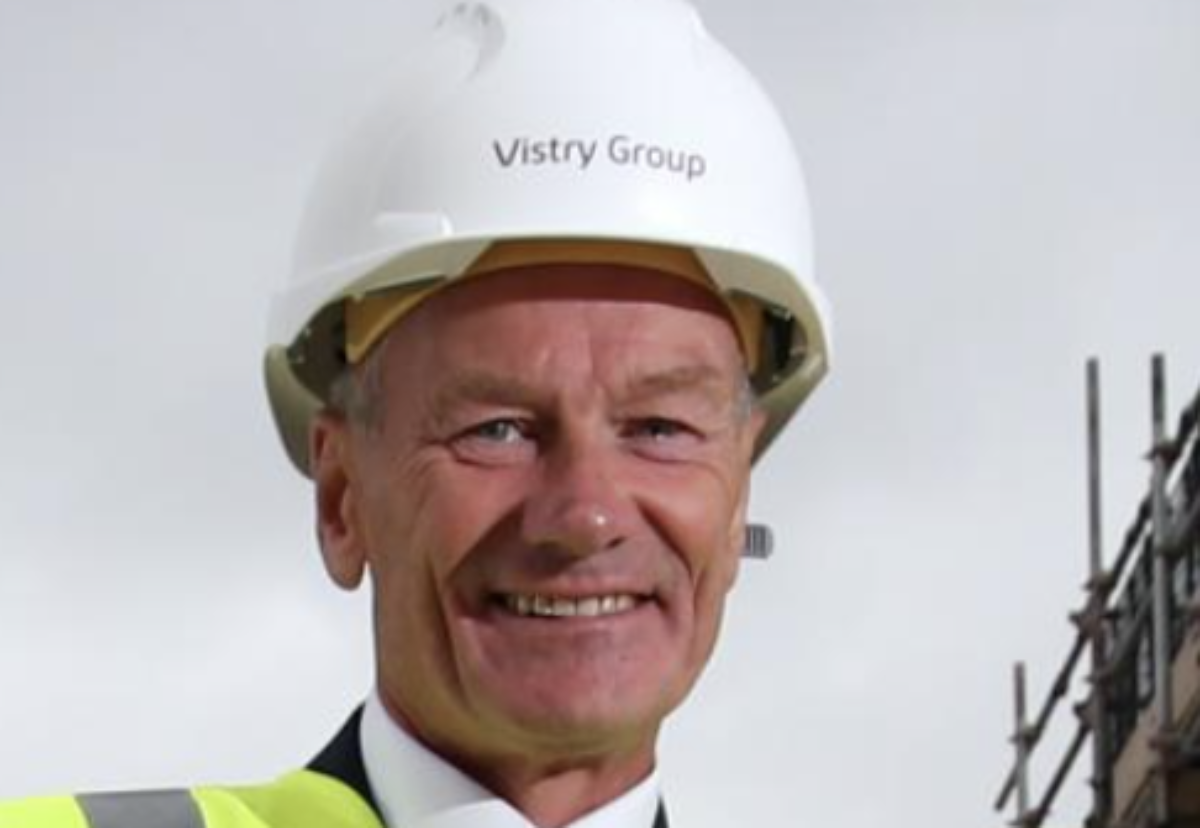 Greg Fitzgerald says Vistry is now benefitting from renegotiated supply chain deals agreed on the strength of more predictable workflows