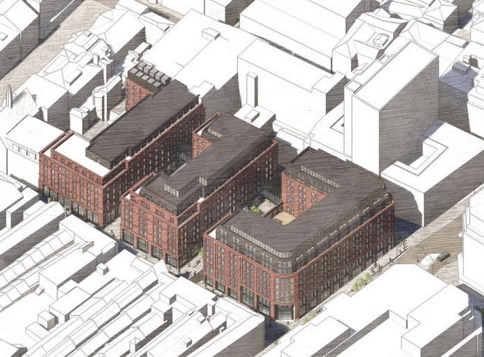 Plans in for 800-bed Leeds student and retail scheme