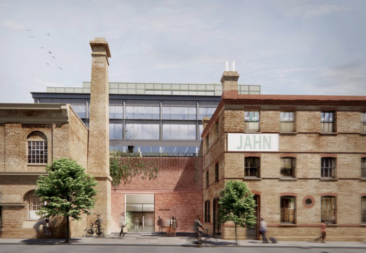 Jahn Court building is being repurposed from commercial office to laboratory grade space