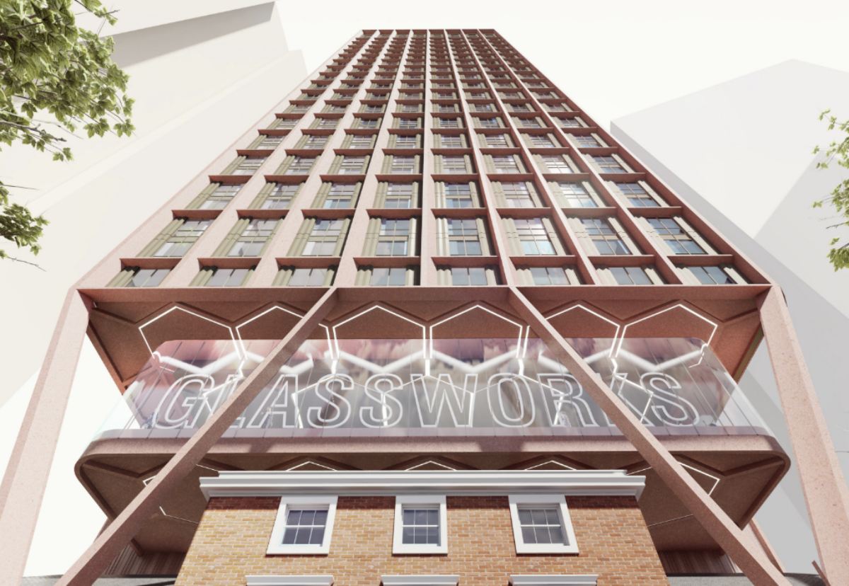 Grade II-listed building was to be incorporated into 42-storey landmark tower