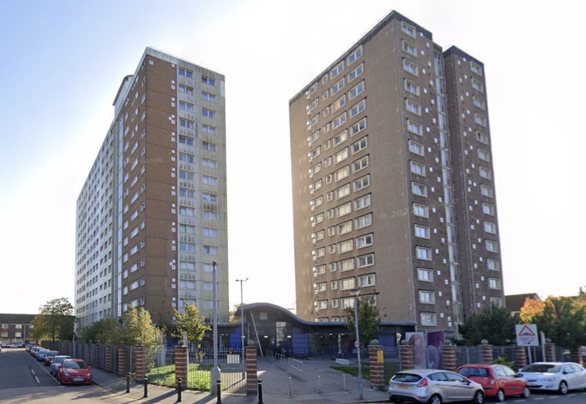 Nelson House and Loudoun House in Butetown