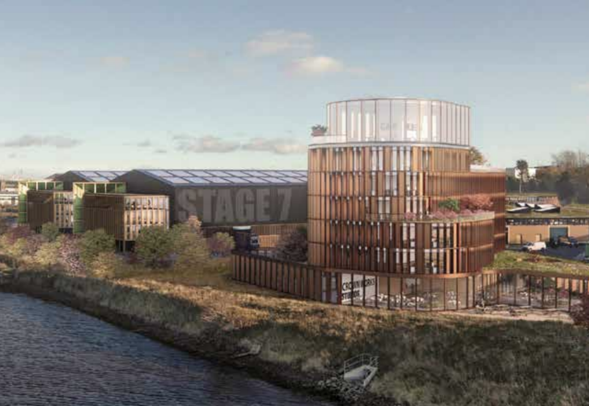 Crown Works Studios plan