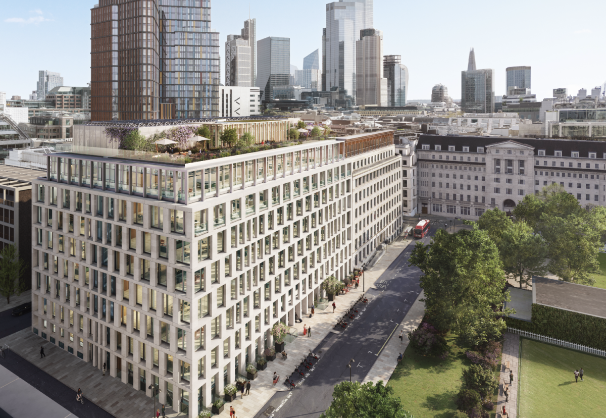 30 Finsbury Square will get another roof-top floor