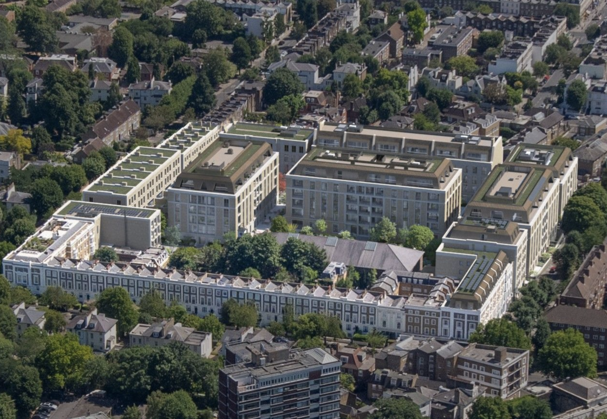 CGI of the barracks redevelopment