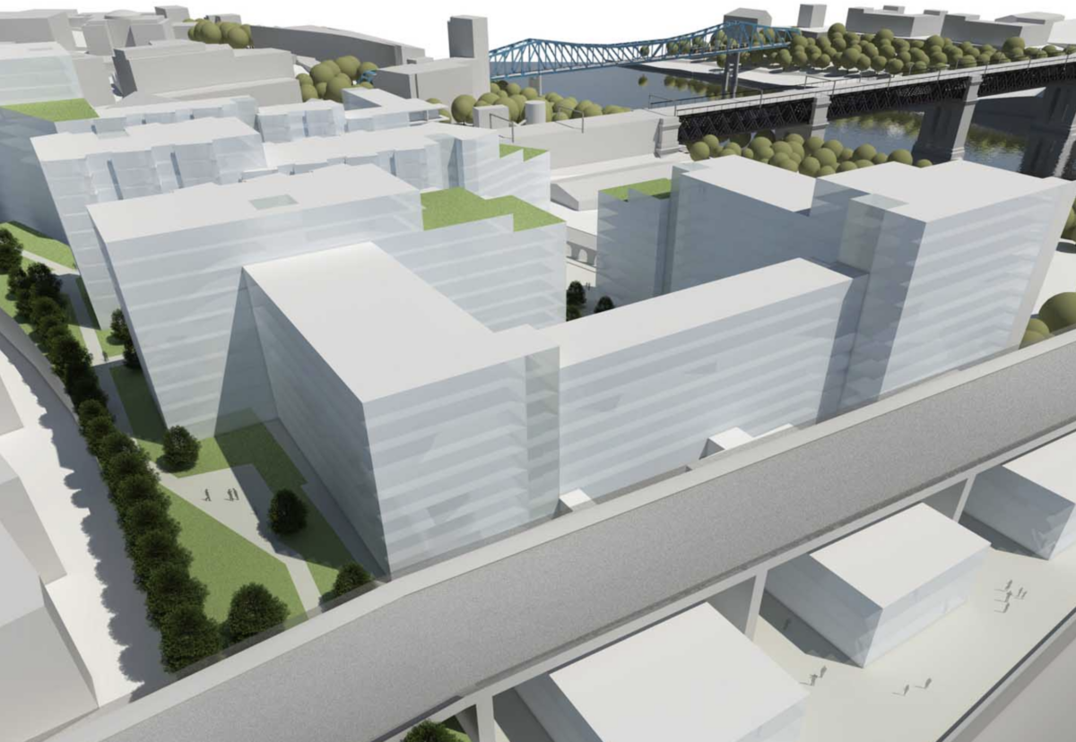 Plan for redevelopment of derelict Forth Yards in Newcastle