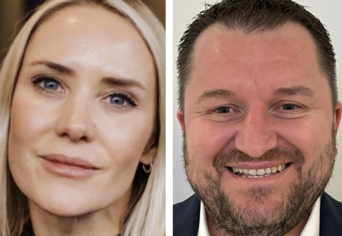 United Living Property Services CEO Claire Kershaw and COO Vlad Nedelcu