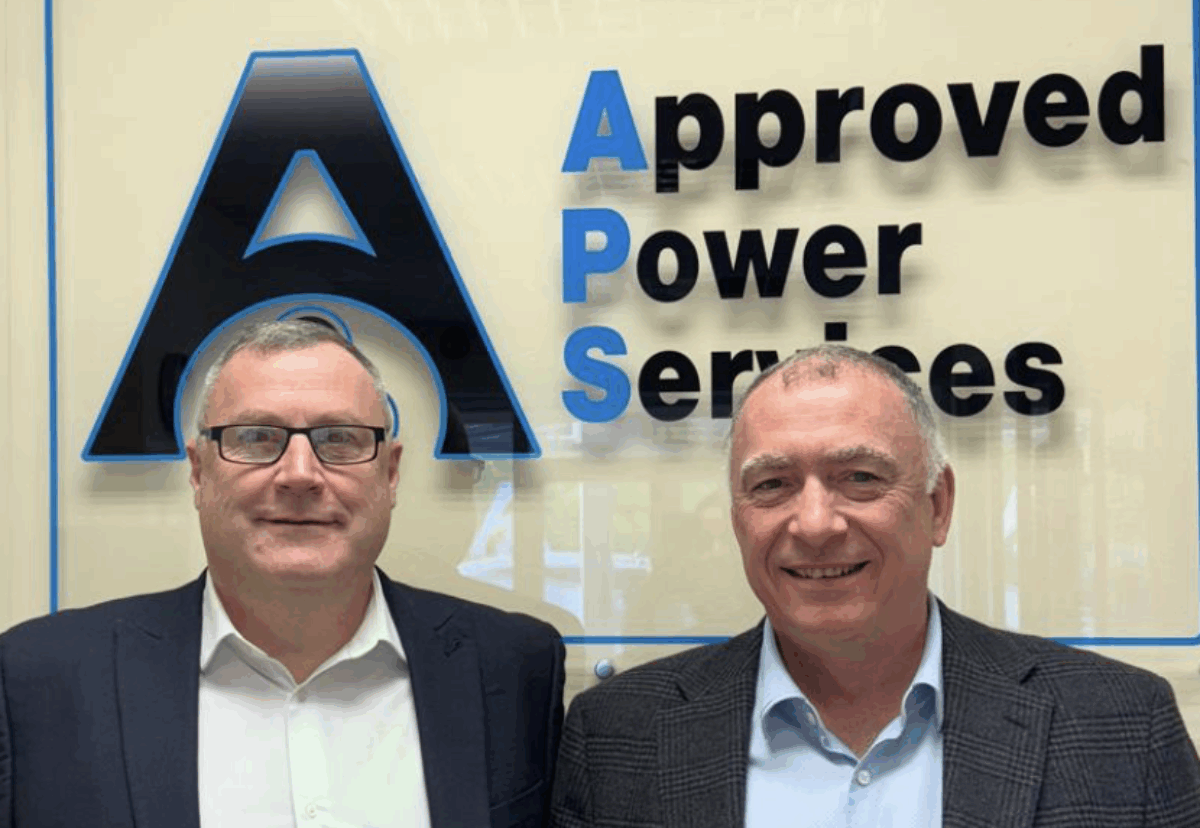 Paul Oakes and Gerry Donnelly of APS