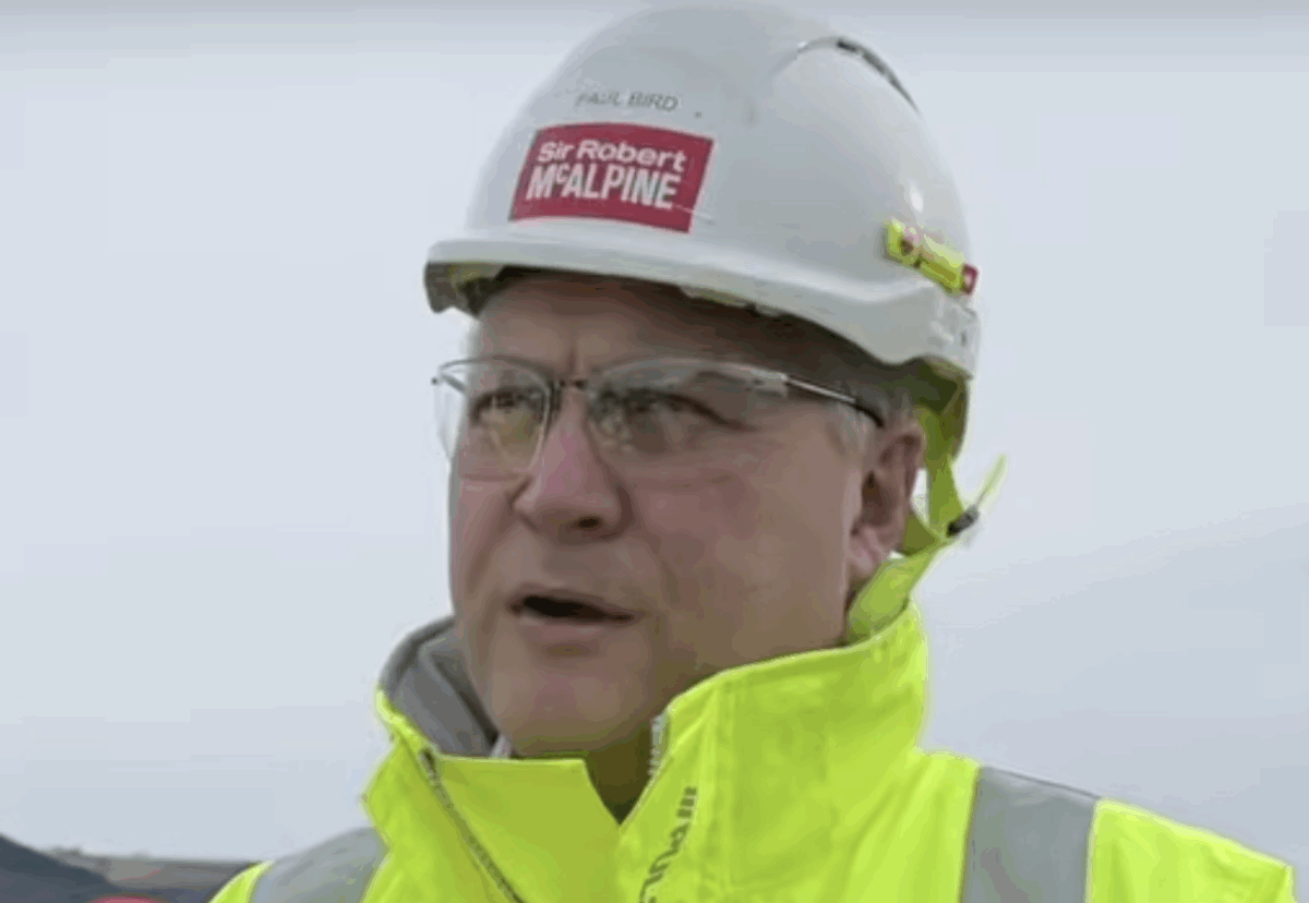 Paul Bird is project director for Sir Robert McAlpine