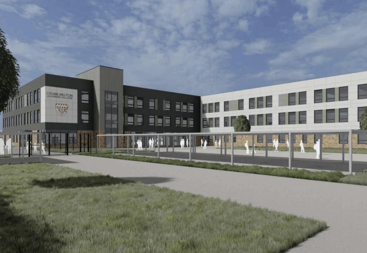 Cramlington Learning Village designed by architect CPMG