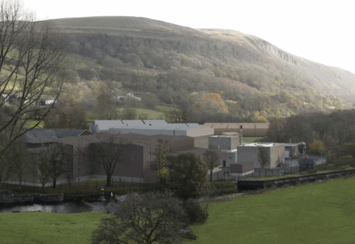 Proposed Llywn-onn water treatment works