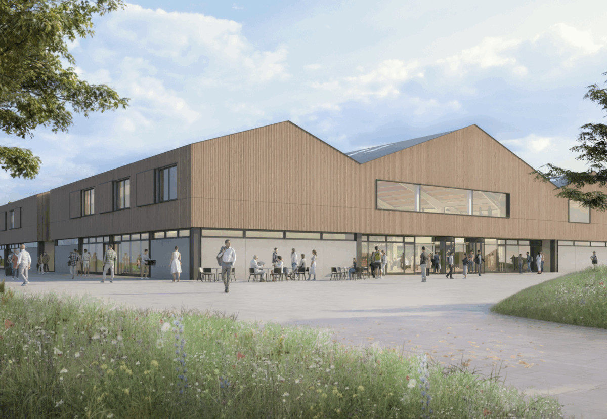 Sizewell C amenity building for 2,400 strong workforce