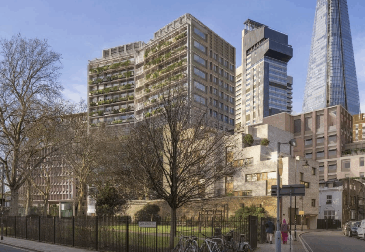 Snowsfields Quarter will comprise three towers of up to 16 storeys beside London Bridge station